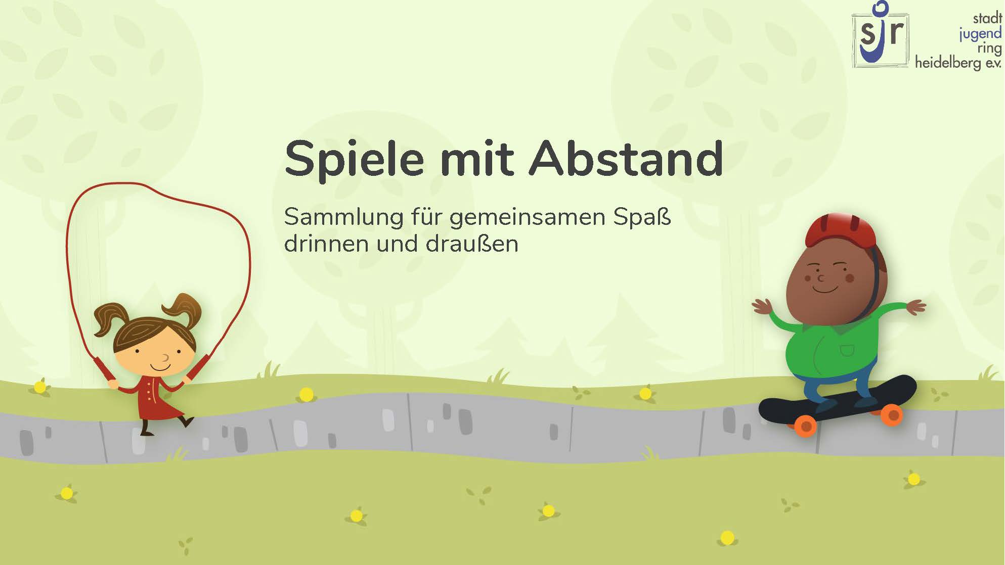 Spielen mit Abstand