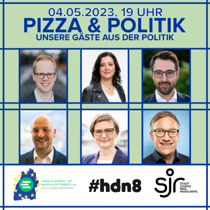 Pizza und Politik Heidelberg und Politiker