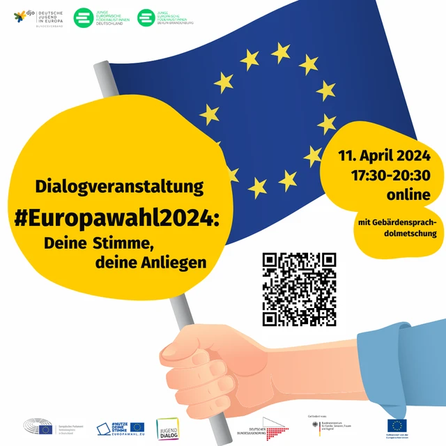 #Europawahlen2024: Deine Stimme, deine Anliegen am 11.04.2024⁠