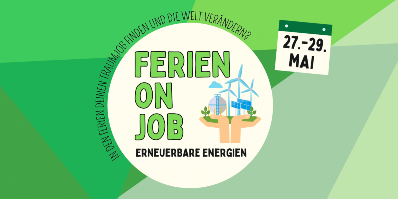 Plakat Ferien on Job - Ferienprogramm