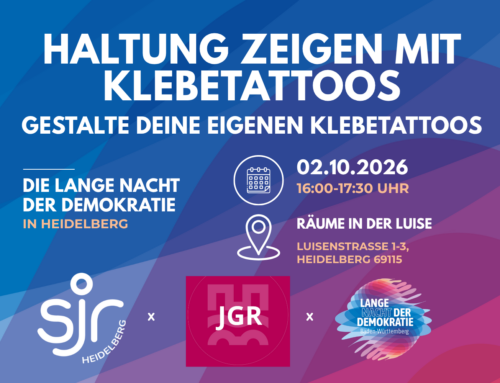 Haltung zeigen mit Klebetattoos